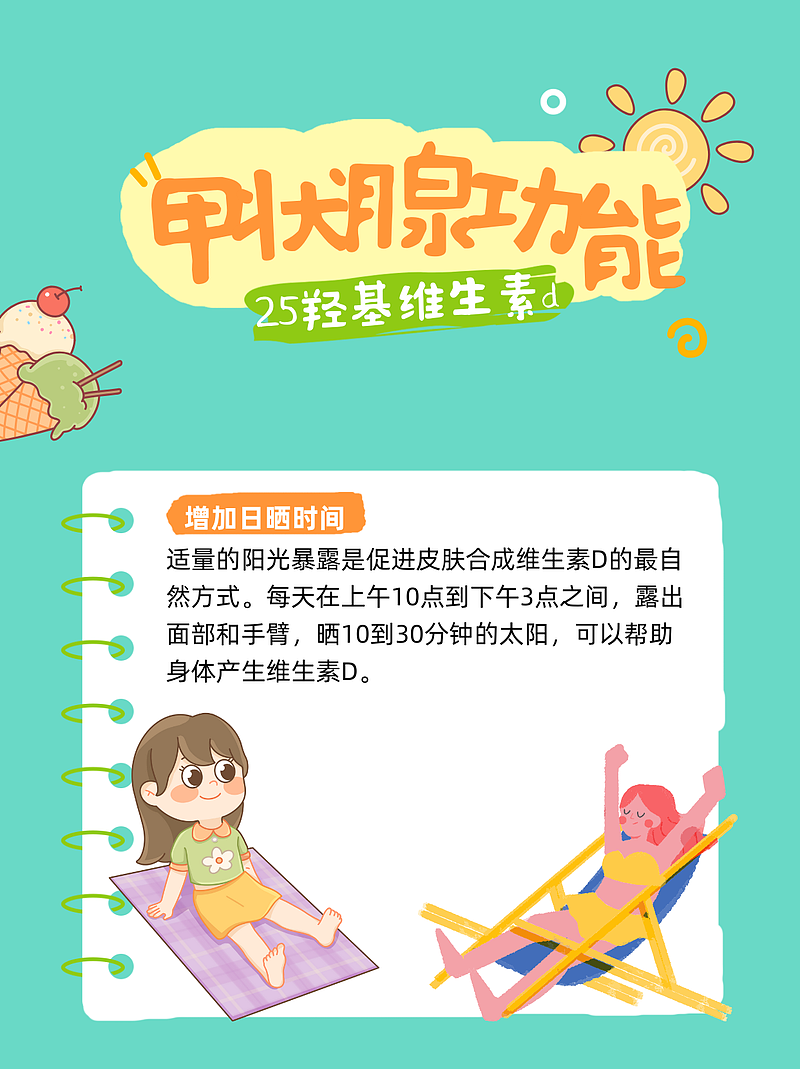 25-羟基维生素D偏低与甲状腺功能的关系