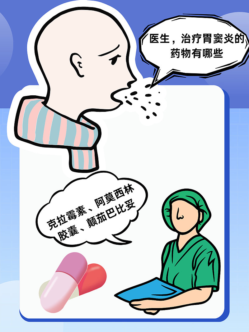 胃窦炎治疗药物推荐：高效缓解症状
