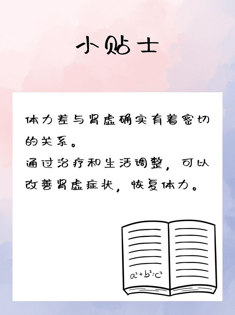 体力差与肾虚，竟然还有这层关系？