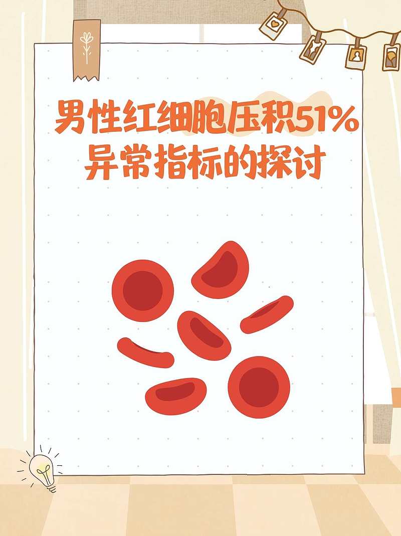 “男性红细胞压积51%：异常指标的探讨”
