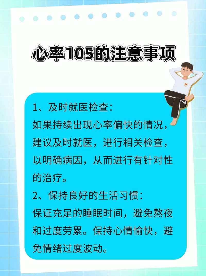 心率105，小药丸几天能搞定？