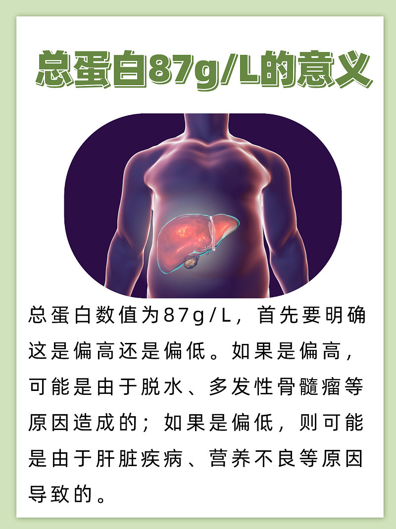 肝脏小秘密，总蛋白87g/L真的有大问题吗？