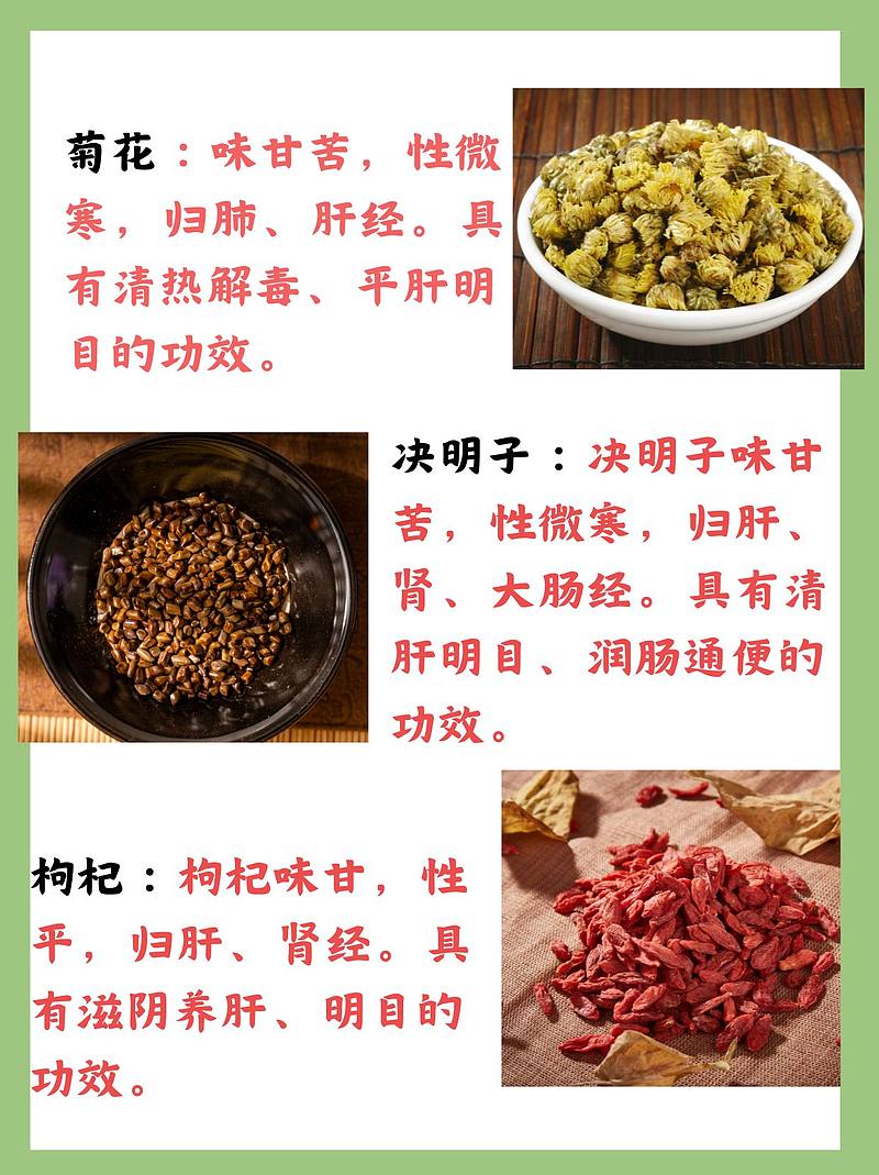 菊花决明子枸杞橘皮茶，我的“明目小能手”