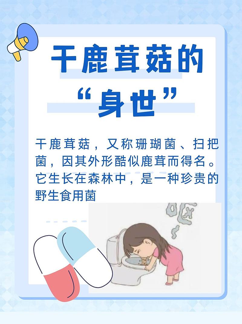 干鹿茸菇：来自森林的“保健精灵”