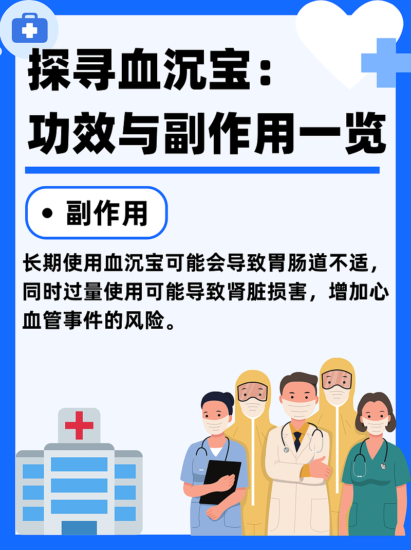探寻血沉宝：功效与副作用一览