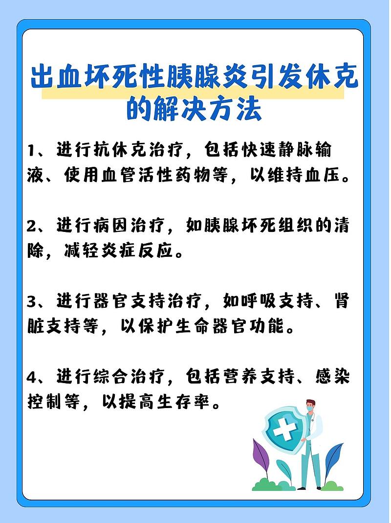 生死边缘：揭秘出血坏死性胰腺炎引发休克的背后