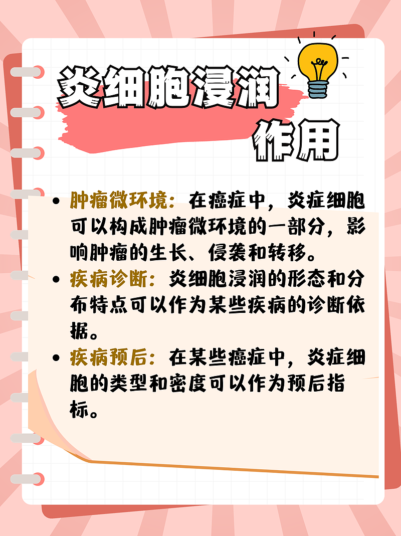 炎细胞浸润：身体防御的幕后英雄