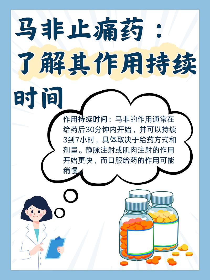 马非止痛药：了解其作用持续时间