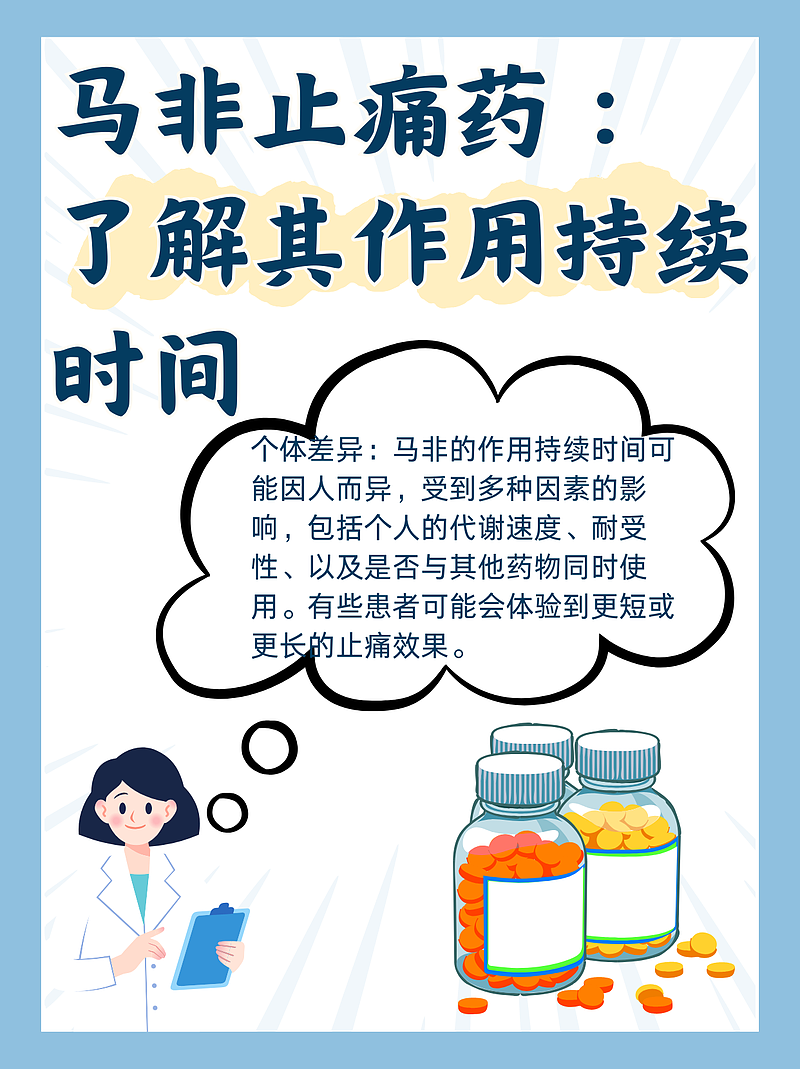 马非止痛药：了解其作用持续时间