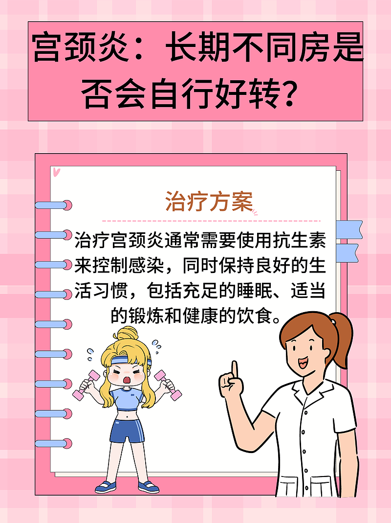 长期不同房宫颈炎：是否会自行好转？